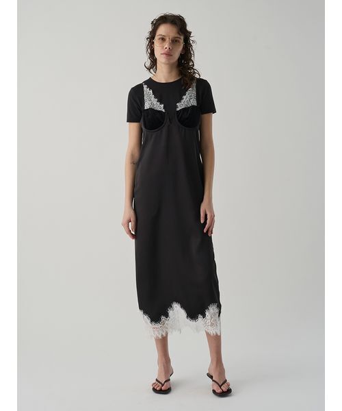 Henon.(ヘノン)の「Skin Tシャツ(Tシャツ/カットソー・レディース・ブラック/ホワイト/ブラウン・F)」の21枚目の写真