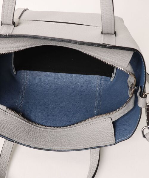 RIPANI(リパーニ)の「【RIPANI】クラッシーミニ2WAYバッグ(Q66408)(ハンドバッグ・レディース・グレイッシュベージュ/ライトグレー・ALL)」の6枚目の写真