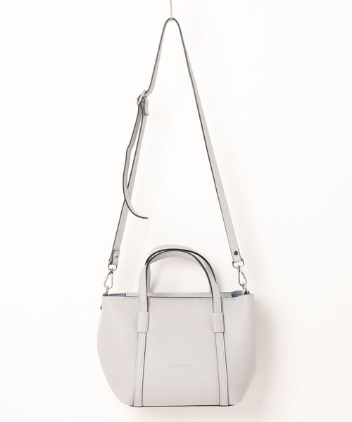 RIPANI(リパーニ)の「【RIPANI】クラッシーミニ2WAYバッグ(Q66408)(ハンドバッグ・レディース・グレイッシュベージュ/ライトグレー・ALL)」の15枚目の写真