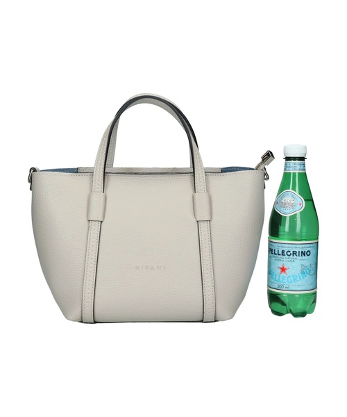 RIPANI(リパーニ)の「【RIPANI】クラッシーミニ2WAYバッグ(Q66408)(ハンドバッグ・レディース・グレイッシュベージュ/ライトグレー・ALL)」の20枚目の写真