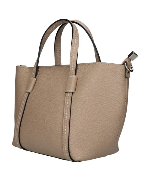 RIPANI(リパーニ)の「【RIPANI】クラッシーミニ2WAYバッグ(Q66408)(ハンドバッグ・レディース・グレイッシュベージュ/ライトグレー・ALL)」の9枚目の写真