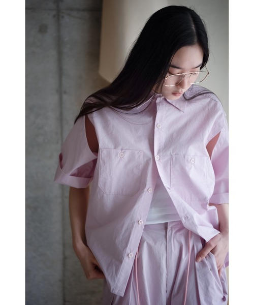 k3&co.(ケイスリーアンドコー)の「Cotton shirts(シャツ/ブラウス・レディース・White/ブルー/PINK・ONE SIZE)」の22枚目の写真