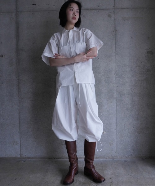 k3&co.(ケイスリーアンドコー)の「Cotton shirts(シャツ/ブラウス・レディース・White/ブルー/PINK・ONE SIZE)」の9枚目の写真