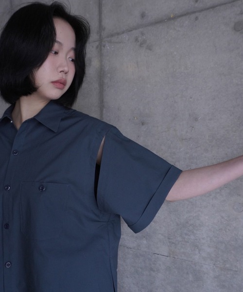 k3&co.(ケイスリーアンドコー)の「Cotton shirts(シャツ/ブラウス・レディース・White/ブルー/PINK・ONE SIZE)」の14枚目の写真