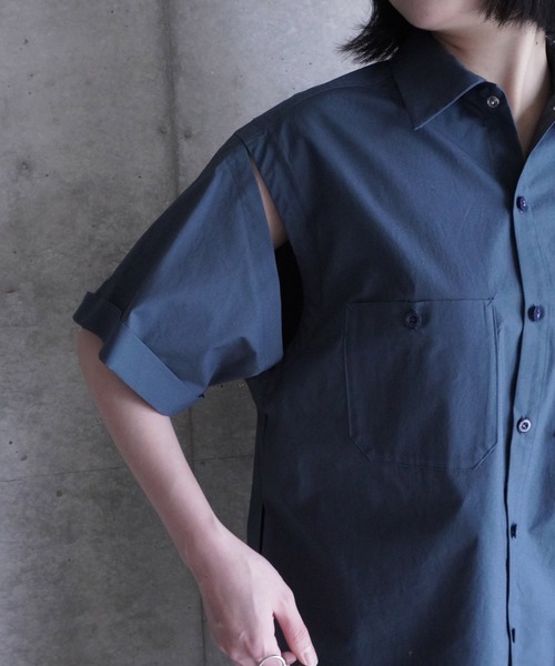 k3&co.(ケイスリーアンドコー)の「Cotton shirts(シャツ/ブラウス・レディース・White/ブルー/PINK・ONE SIZE)」の15枚目の写真