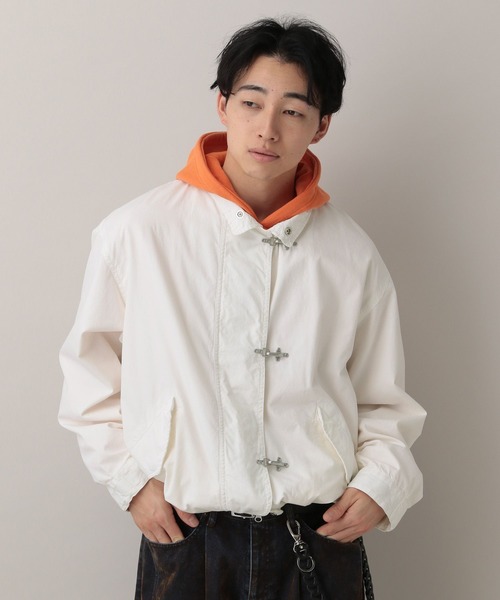 RAGEBLUE(レイジブルー)の「Fireman Buckle Short Mods Coat/ファイヤーマンバックルショートモッズコート(モッズコート・メンズ・ブラック/カーキ/ホワイト・MEDIUM/LARGE)」の1枚目の写真