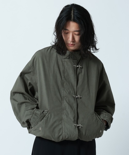 RAGEBLUE(レイジブルー)の「Fireman Buckle Short Mods Coat/ファイヤーマンバックルショートモッズコート(モッズコート・メンズ・ブラック/カーキ/ホワイト・MEDIUM/LARGE)」の3枚目の写真