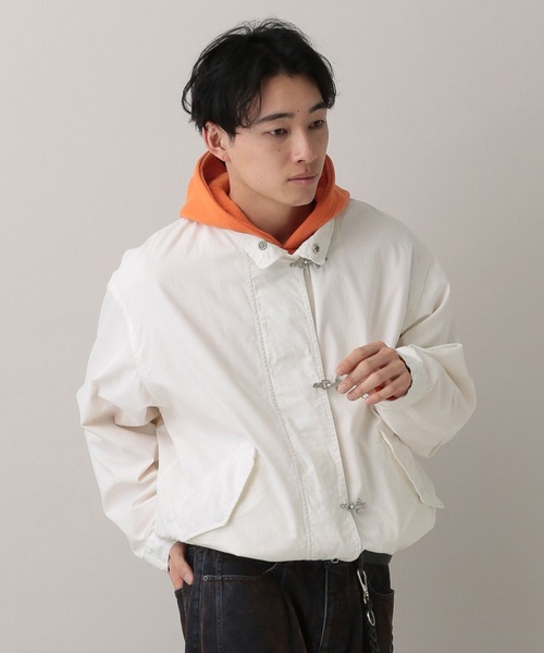 RAGEBLUE(レイジブルー)の「Fireman Buckle Short Mods Coat/ファイヤーマンバックルショートモッズコート(モッズコート・メンズ・ブラック/カーキ/ホワイト・MEDIUM/LARGE)」の8枚目の写真