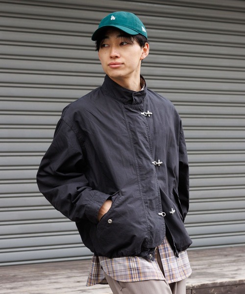 RAGEBLUE(レイジブルー)の「Fireman Buckle Short Mods Coat/ファイヤーマンバックルショートモッズコート(モッズコート・メンズ・ブラック/カーキ/ホワイト・MEDIUM/LARGE)」の15枚目の写真