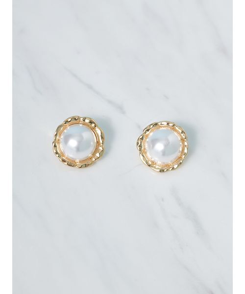 Mila Owen（ミラオーウェン）の「メタルボリュームイヤリング（イヤリング・レディース・B/A/D/C・F）」の6枚目の写真