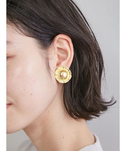 Mila Owen（ミラオーウェン）の「メタルボリュームイヤリング（イヤリング・レディース・B/A/D/C・F）」の13枚目の写真