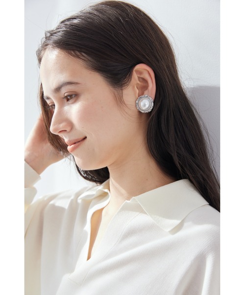 Mila Owen（ミラオーウェン）の「メタルボリュームイヤリング（イヤリング・レディース・B/A/D/C・F）」の5枚目の写真