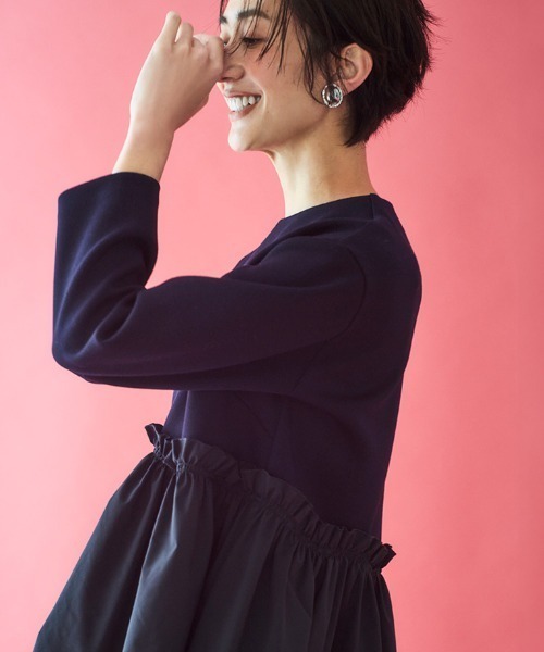 Mila Owen（ミラオーウェン）の「メタルボリュームイヤリング（イヤリング・レディース・B/A/D/C・F）」の18枚目の写真