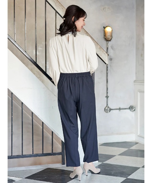 Re-J&SUPURE(リジェイアンドスプル)の「【大きいサイズ】【ストレッチツイル】テーパードパンツ(セットアップ可)(その他パンツ・レディース・ベージュ/ネイビー/ブラック/グレー・XX-LARGE/XXX-LARGE/XXXX-LARGE)」の13枚目の写真