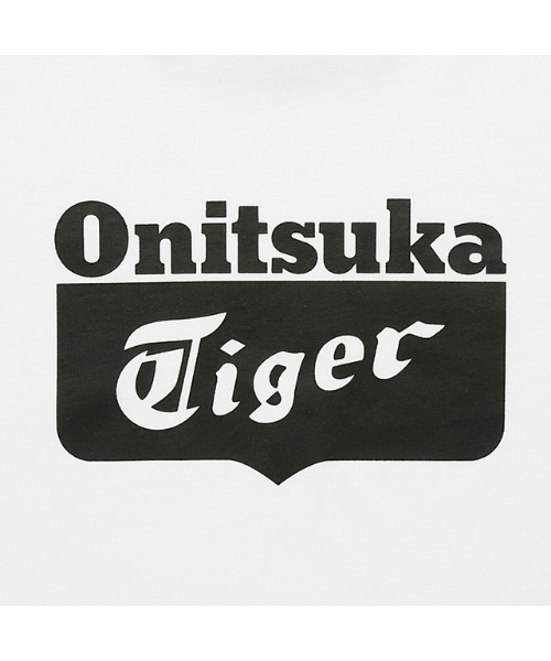 Onitsuka Tiger(オニツカタイガー)の「LOGO TEE / ロゴティー(Tシャツ/カットソー・レディース・ホワイト×レッド/ホワイト系・S/XS/XL/L/M)」の6枚目の写真