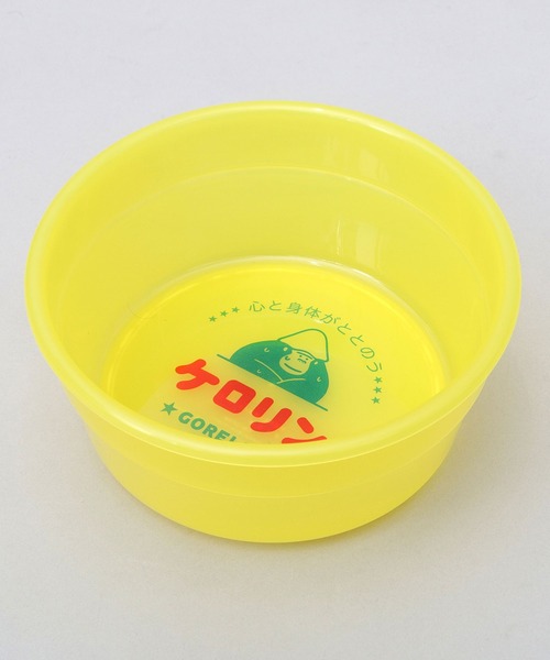 ごリラックス（ゴリラックス）の「ごリラックス × ケロリン 湯桶 風呂おけ ケロリンおけ 日本製（バス/トイレグッズ・メンズ・イエロー・FREE）」の2枚目の写真