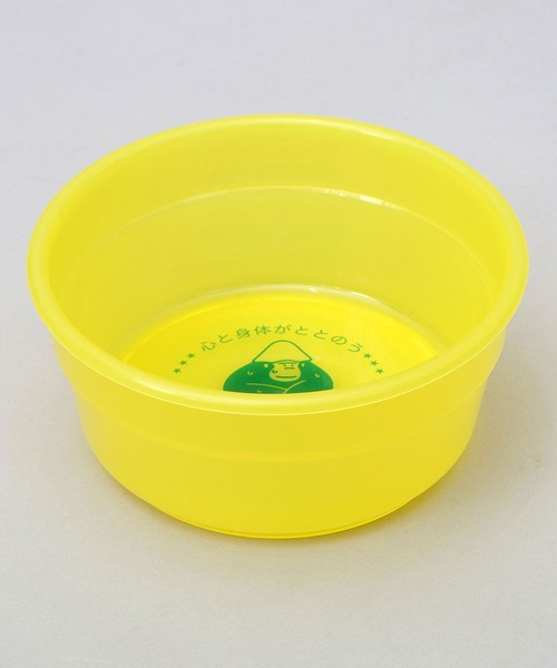 ごリラックス（ゴリラックス）の「ごリラックス × ケロリン 湯桶 風呂おけ ケロリンおけ 日本製（バス/トイレグッズ・メンズ・イエロー・FREE）」の7枚目の写真