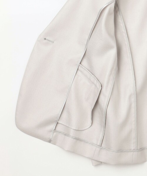 J.PRESS(ジェイプレス)の「【定番人気・セットアップ対応】OXIJEWEL ストレッチ テーラード ジャケット(テーラードジャケット・レディース・ネイビー系/シルバー系/ライトグレー系・T13/T15)」の22枚目の写真