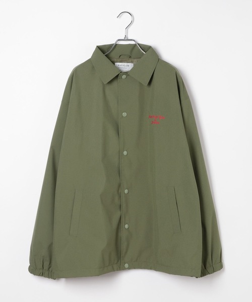 BAYFLOW（ベイフロー）の「[防風・撥水]ウィンドストップコーチジャケット（ブルゾン・メンズ・ブラック/ネイビー/カーキ・LARGE/MEDIUM）」の12枚目の写真