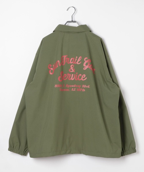 BAYFLOW（ベイフロー）の「[防風・撥水]ウィンドストップコーチジャケット（ブルゾン・メンズ・ブラック/ネイビー/カーキ・LARGE/MEDIUM）」の13枚目の写真