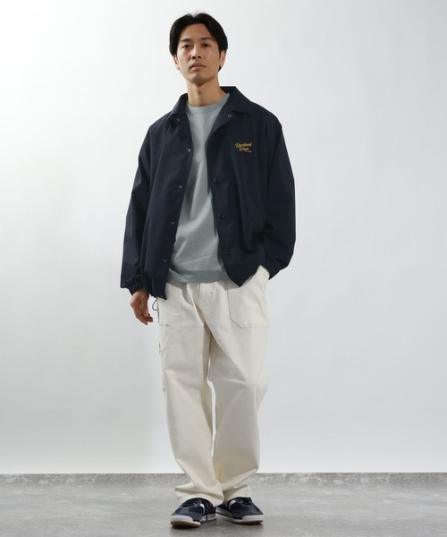 BAYFLOW（ベイフロー）の「[防風・撥水]ウィンドストップコーチジャケット（ブルゾン・メンズ・ブラック/ネイビー/カーキ・LARGE/MEDIUM）」の16枚目の写真