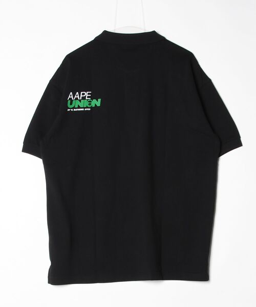 AAPE BY A BATHING APE(エーエイプバイアベイシングエイプ)の「AAPE UNION SPORT "PICKLEBALL" Cool Touch Instant Cooling Polo Shirt(ポロシャツ・メンズ・グリーン系その他5/ホワイト/ネイビー/ブラック・MEDIUM/X-LARGE/LARGE/SMALL)」の7枚目の写真