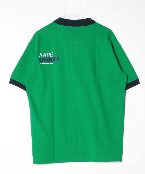 AAPE BY A BATHING APE(エーエイプバイアベイシングエイプ)の「AAPE UNION SPORT "PICKLEBALL" Cool Touch Instant Cooling Polo Shirt(ポロシャツ・メンズ・グリーン系その他5/ホワイト/ネイビー/ブラック・MEDIUM/X-LARGE/LARGE/SMALL)」の8枚目の写真