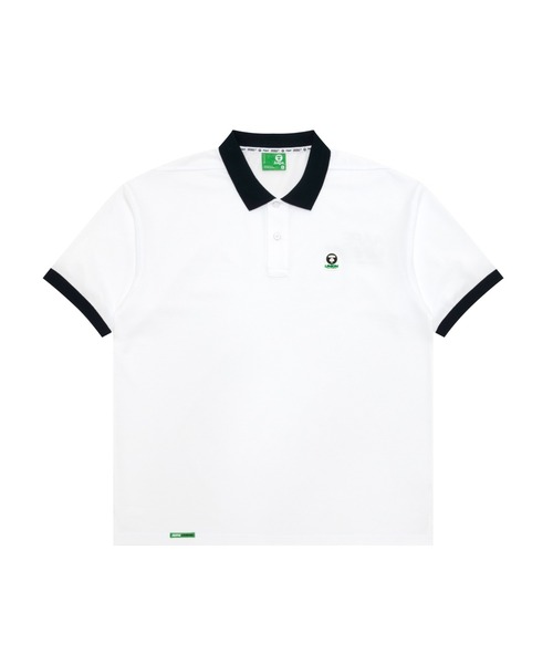 AAPE BY A BATHING APE(エーエイプバイアベイシングエイプ)の「AAPE UNION SPORT "PICKLEBALL" Cool Touch Instant Cooling Polo Shirt(ポロシャツ・メンズ・グリーン系その他5/ホワイト/ネイビー/ブラック・MEDIUM/X-LARGE/LARGE/SMALL)」の2枚目の写真