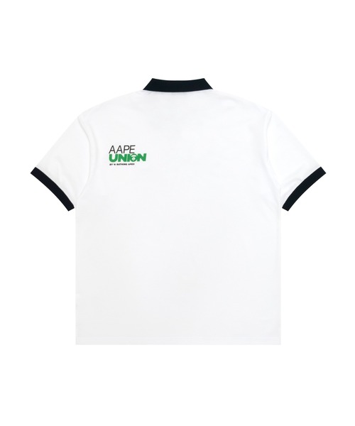 AAPE BY A BATHING APE(エーエイプバイアベイシングエイプ)の「AAPE UNION SPORT "PICKLEBALL" Cool Touch Instant Cooling Polo Shirt(ポロシャツ・メンズ・グリーン系その他5/ホワイト/ネイビー/ブラック・MEDIUM/X-LARGE/LARGE/SMALL)」の11枚目の写真