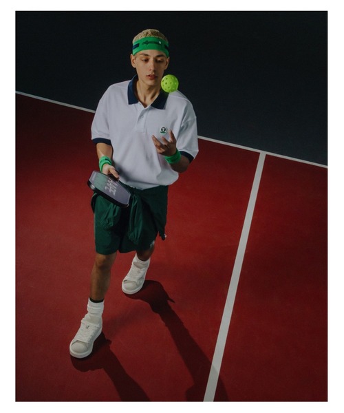 AAPE BY A BATHING APE(エーエイプバイアベイシングエイプ)の「AAPE UNION SPORT "PICKLEBALL" Cool Touch Instant Cooling Polo Shirt(ポロシャツ・メンズ・グリーン系その他5/ホワイト/ネイビー/ブラック・MEDIUM/X-LARGE/LARGE/SMALL)」の6枚目の写真