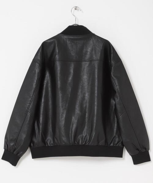 ITEMS URBANRESEARCH（アイテムズ アーバンリサーチ）の「F.L. a-1 フライトジャケット（ブルゾン・メンズ・ブラック系その他/ブラック・MEDIUM/LARGE）」の10枚目の写真