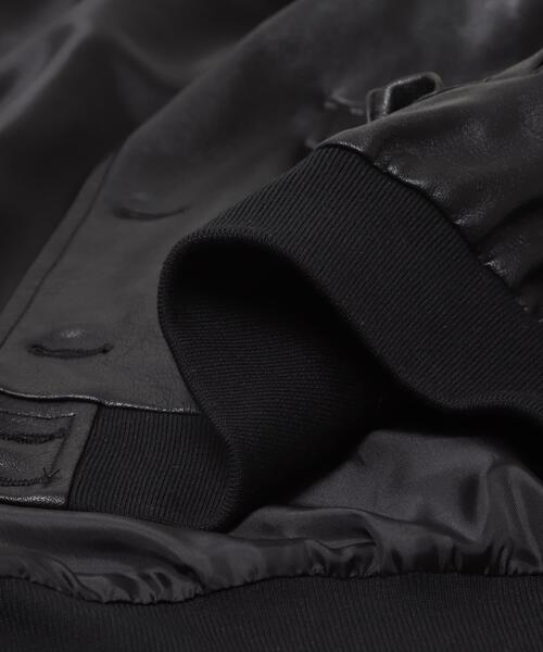 ITEMS URBANRESEARCH（アイテムズ アーバンリサーチ）の「F.L. a-1 フライトジャケット（ブルゾン・メンズ・ブラック系その他/ブラック・MEDIUM/LARGE）」の11枚目の写真