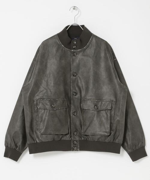 ITEMS URBANRESEARCH（アイテムズ アーバンリサーチ）の「F.L. a-1 フライトジャケット（ブルゾン・メンズ・ブラック系その他/ブラック・MEDIUM/LARGE）」の19枚目の写真