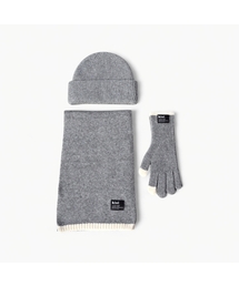 kivi（キヴィ）の「ニットマフラー スカーフ 手袋 ビーニー セット (6COLOR)（マフラー）」