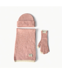 kivi（キヴィ）の「ニットマフラー スカーフ 手袋 ビーニー セット (6COLOR)（マフラー）」