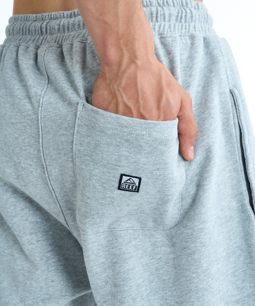 REEF(リーフ)の「REEF SWEAT SHORTS スウェットショートパンツ / 別売りセットアップ対応【2026年春夏モデル】/リーフウエストゴムスウェットパンツ(スウェットパンツ・メンズ・グレー/チャコールグレー・SMALL/X-LARGE/LARGE/MEDIUM)」の6枚目の写真