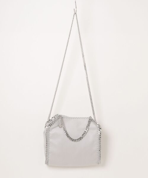 STELLA McCARTNEY(ステラマッカートニー)の「Falabella Mini Tote Bag / ファラベラ ミニ トートバッグ(ショルダーバッグ・レディース・グレー系その他・ONE SIZE)」の5枚目の写真