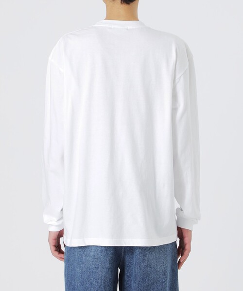 LOVELESS(ラブレス)の「LOVELESSエンブロイダリーロンT(Tシャツ/カットソー・メンズ・ホワイト系その他/ブラック/オフホワイト・M/L)」の10枚目の写真