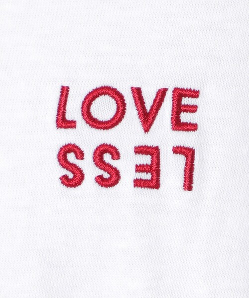 LOVELESS(ラブレス)の「LOVELESSエンブロイダリーロンT(Tシャツ/カットソー・メンズ・ホワイト系その他/ブラック/オフホワイト・M/L)」の12枚目の写真