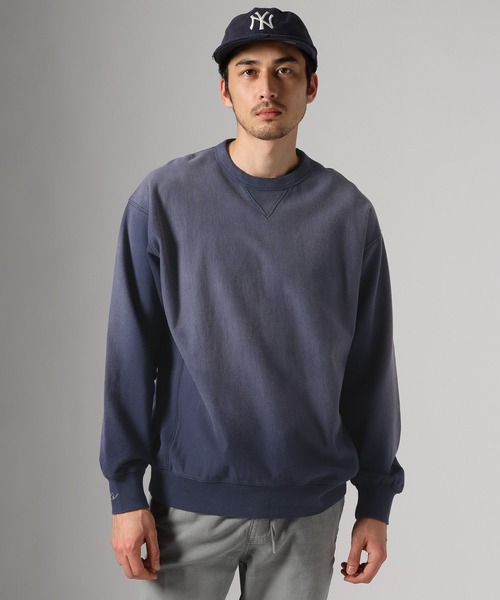 BAYFLOW(ベイフロー)の「ヴィンテージライクスウェット(スウェット・メンズ・オレンジ/ネイビー/グレー・LARGE/MEDIUM)」の3枚目の写真
