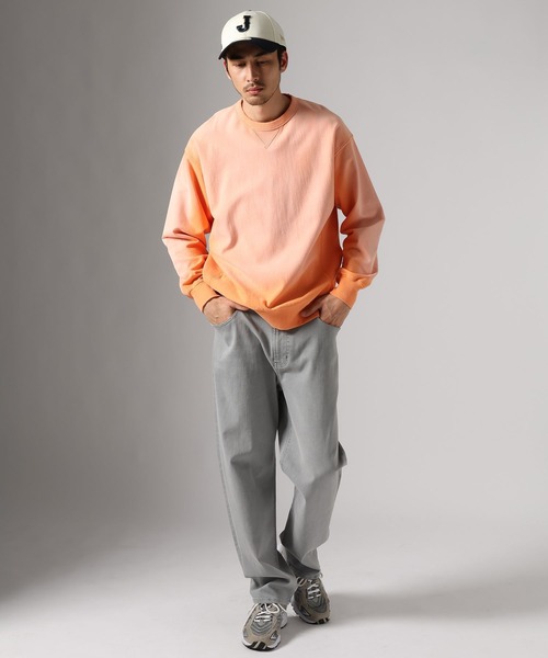 BAYFLOW(ベイフロー)の「ヴィンテージライクスウェット(スウェット・メンズ・オレンジ/ネイビー/グレー・LARGE/MEDIUM)」の7枚目の写真