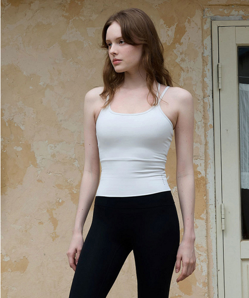 DEVIWEAR(デヴィウェア)の「エッジクロップ ノースリーブ DEVI-TS0024-ホワイト(チューブトップ・レディース・その他・LARGE/MEDIUM/SMALL)」の2枚目の写真