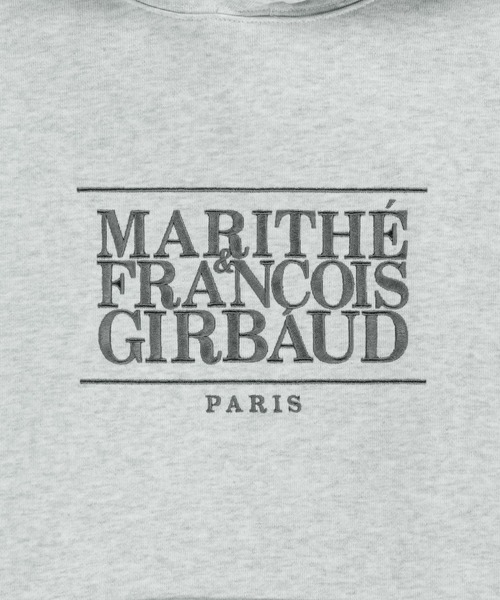 MARITHE + FRANCOIS GIRBAUD(マリテフランソワジルボー)の「CLASSIC LOGO EMBROIDERY HOODIE(パーカー・レディース・ヘザーグレー/ネイビー/オリーブ/ブラック×ブラック・X-LARGE/LARGE/MEDIUM/SMALL)」の12枚目の写真