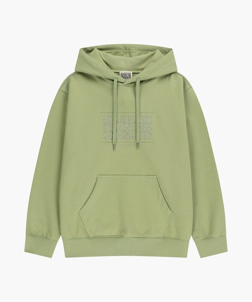 MARITHE + FRANCOIS GIRBAUD(マリテフランソワジルボー)の「CLASSIC LOGO EMBROIDERY HOODIE(パーカー・レディース・ヘザーグレー/ネイビー/オリーブ/ブラック×ブラック・X-LARGE/LARGE/MEDIUM/SMALL)」の18枚目の写真