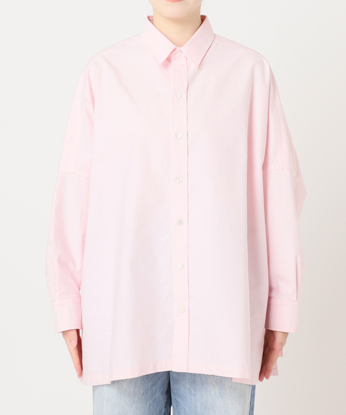 plage プラージュ OX Poncho シャツ　ピンク 追加》OX Poncho シャツ（シャツ/ブラウス）｜Plage（プラージュ）の