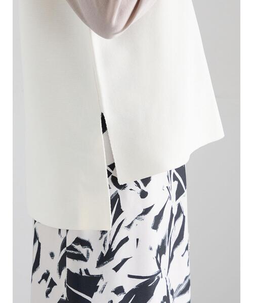 Te chichi(テチチ)の「Vネックニットベスト(ベスト・レディース・ブラック/サックスブルー/オフホワイト・F)」の20枚目の写真