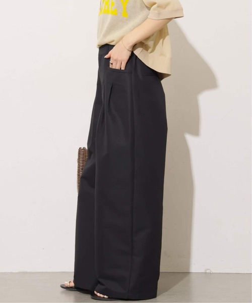 JOURNAL STANDARD relume（ジャーナルスタンダード　レリューム）の「《追加4》2タックワイドパンツ（チノパンツ・レディース・ブラック/ベージュ・38/36）」の7枚目の写真