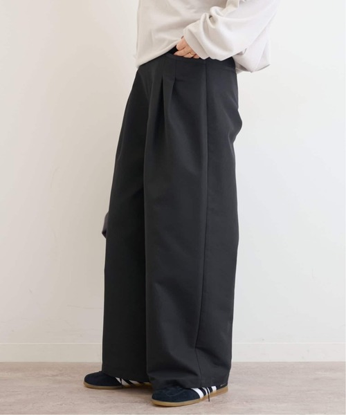 JOURNAL STANDARD relume（ジャーナルスタンダード　レリューム）の「《追加4》2タックワイドパンツ（チノパンツ・レディース・ブラック/ベージュ・38/36）」の14枚目の写真