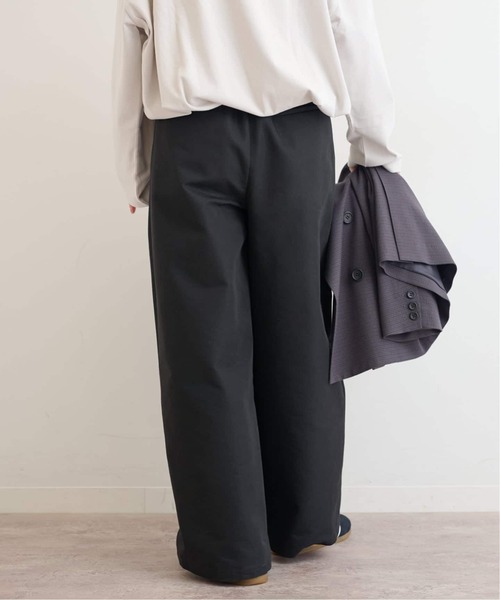 JOURNAL STANDARD relume（ジャーナルスタンダード　レリューム）の「《追加4》2タックワイドパンツ（チノパンツ・レディース・ブラック/ベージュ・38/36）」の15枚目の写真