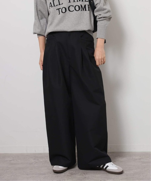 JOURNAL STANDARD relume（ジャーナルスタンダード　レリューム）の「《追加4》2タックワイドパンツ（チノパンツ・レディース・ブラック/ベージュ・38/36）」の18枚目の写真